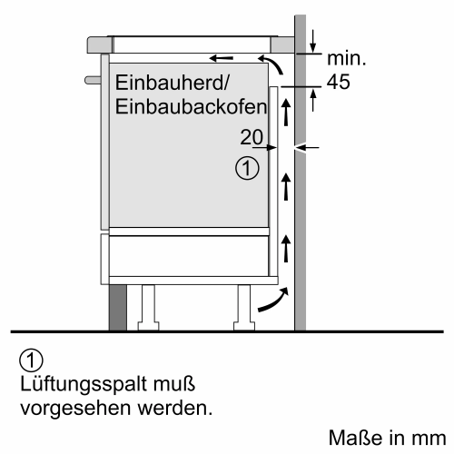 Siemens ED 845 FWB 5 E Kochfeld Autark Belüftungh